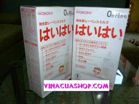 Sữa Nhật WAKODO 0 dạng gói (thanh)